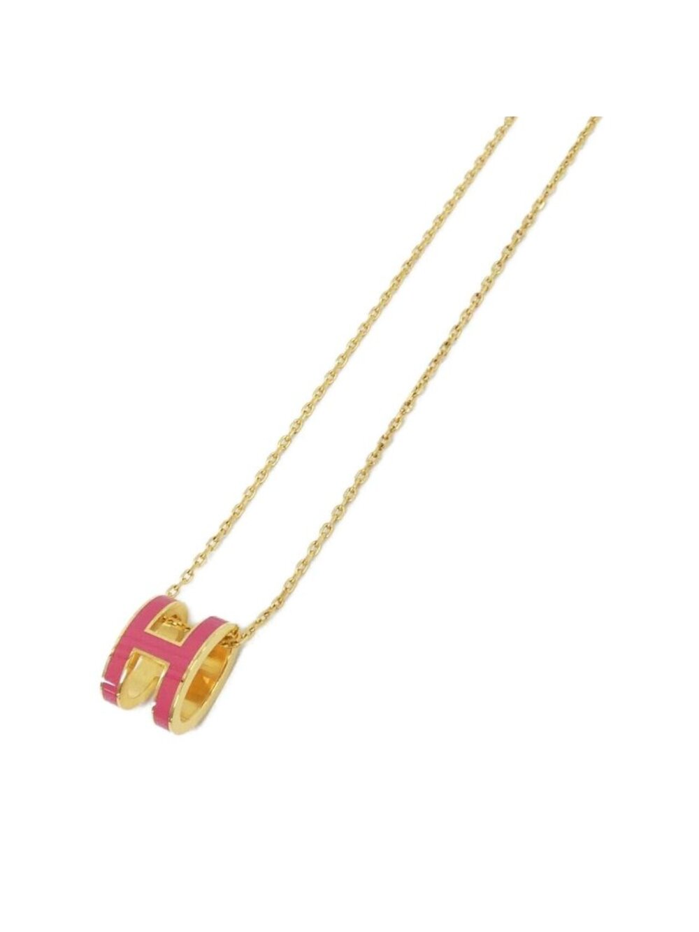 Hermes Pop Necklace Gold